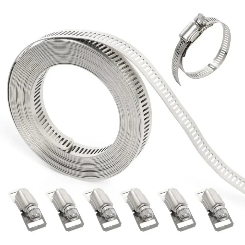 New 3/5M 304 Clamp  Stainless  - огляд і ціна Hose Clamp Assorted