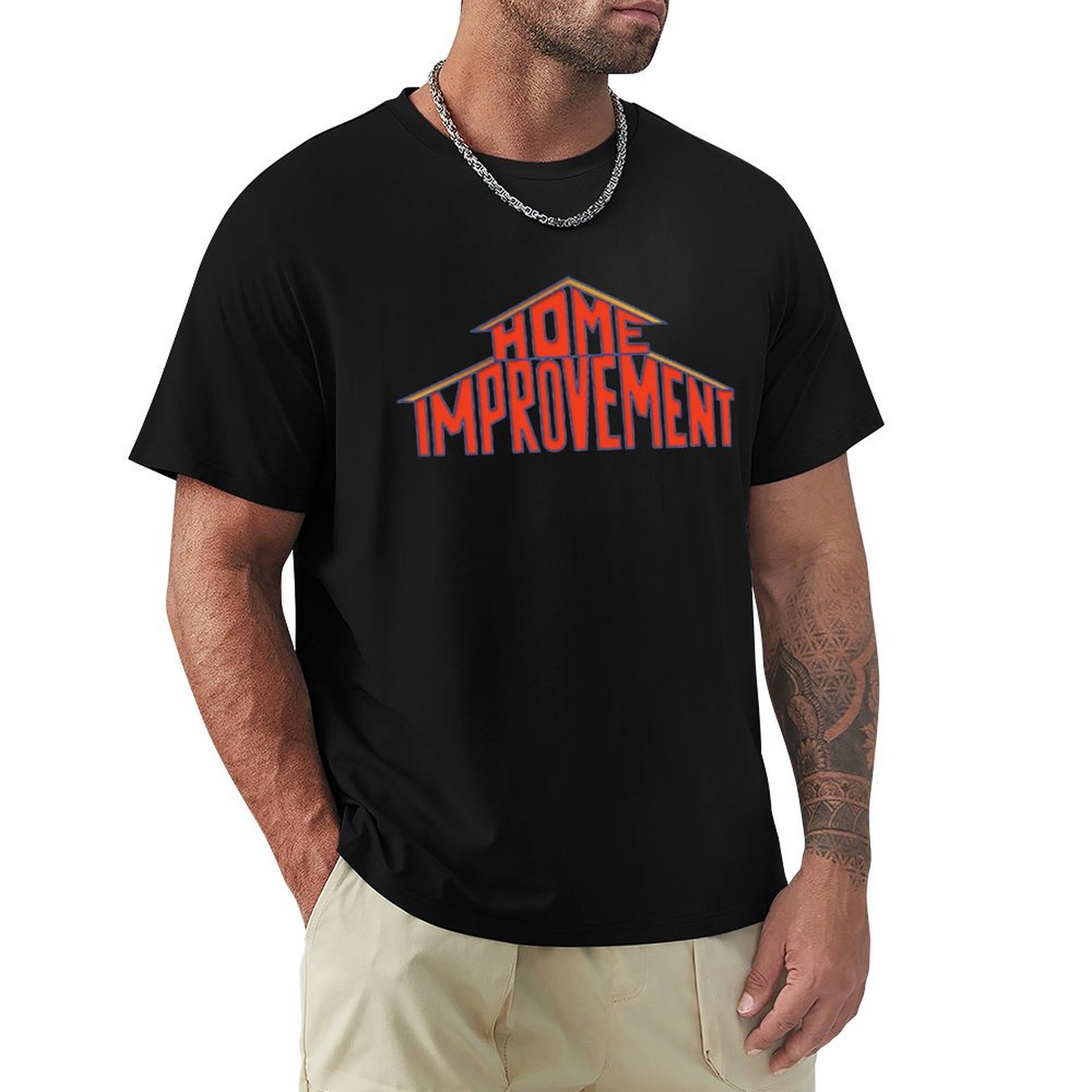 Home Improvement Logo 90s T-Sh - огляд і ціна Home Improvement Logo Design