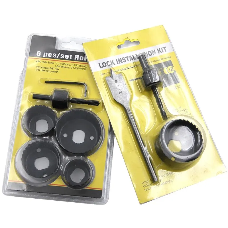 6PC 32-54mm Hole Saw Set for G - огляд і ціна Home Improvement Center