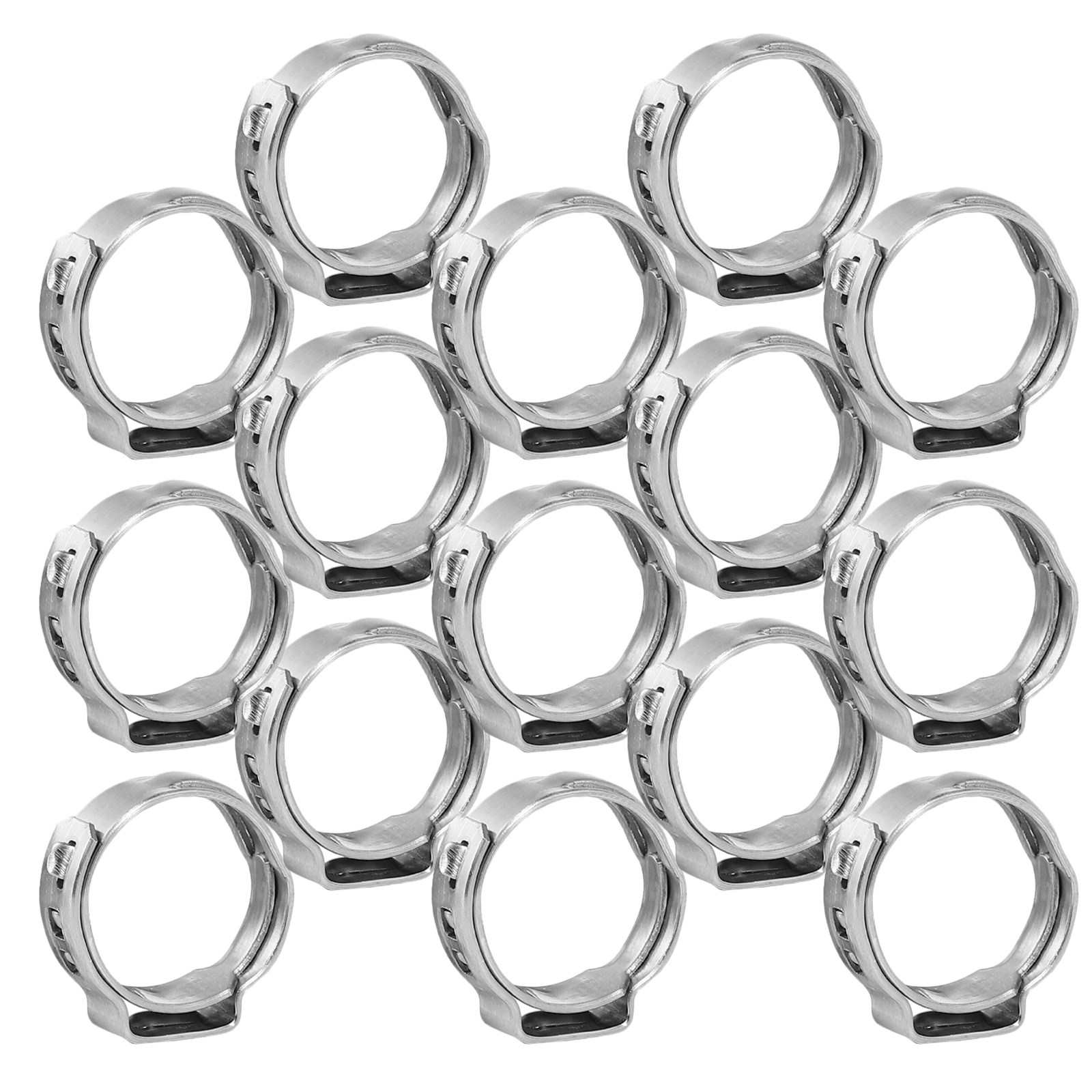 50Pcs Stainless Steel Single E - огляд і ціна Hose Clamp Assorted