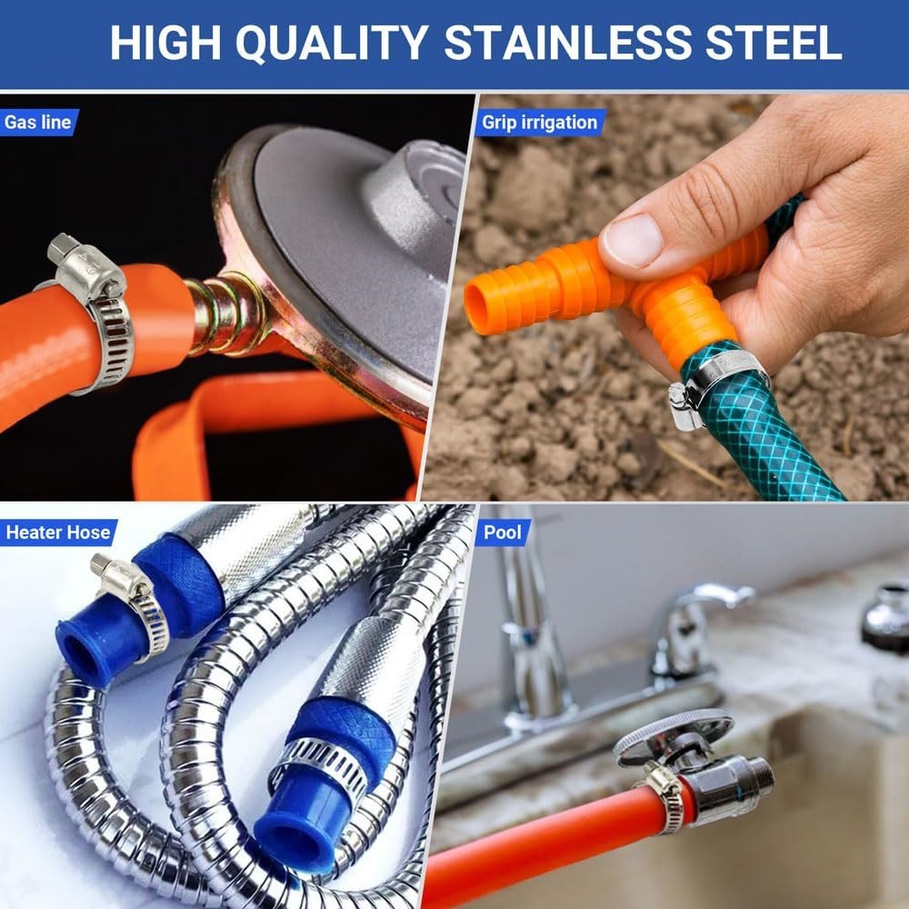 82Pcs Hose Clamp Assortment St - огляд і ціна Hose Clamp Assorted