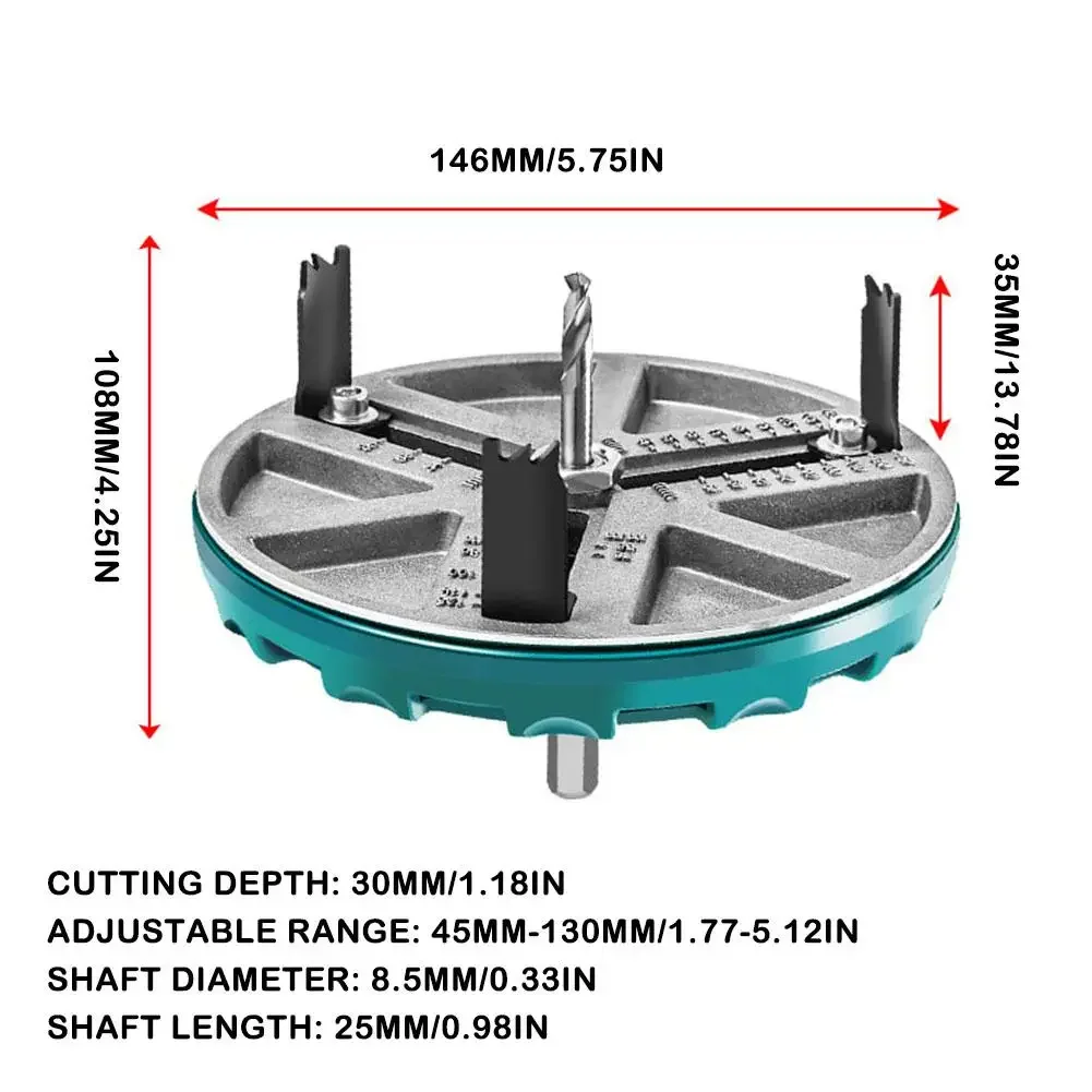 Adjustable Hole Opener Cutting - огляд і ціна Home Improvement Center