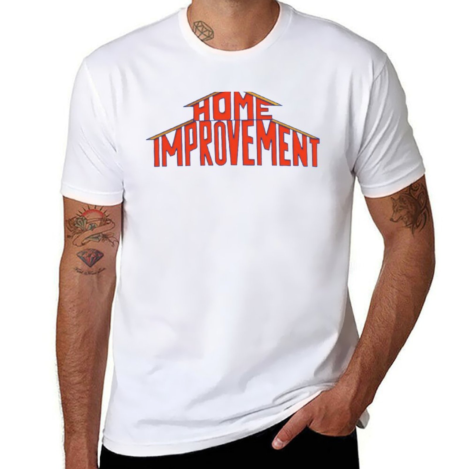 Home Improvement Logo 90s T-Sh - огляд і ціна Home Improvement Logo Design