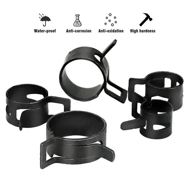 155Pcs Spring Band Hose Clamps - огляд і ціна Hose Clamp Assorted