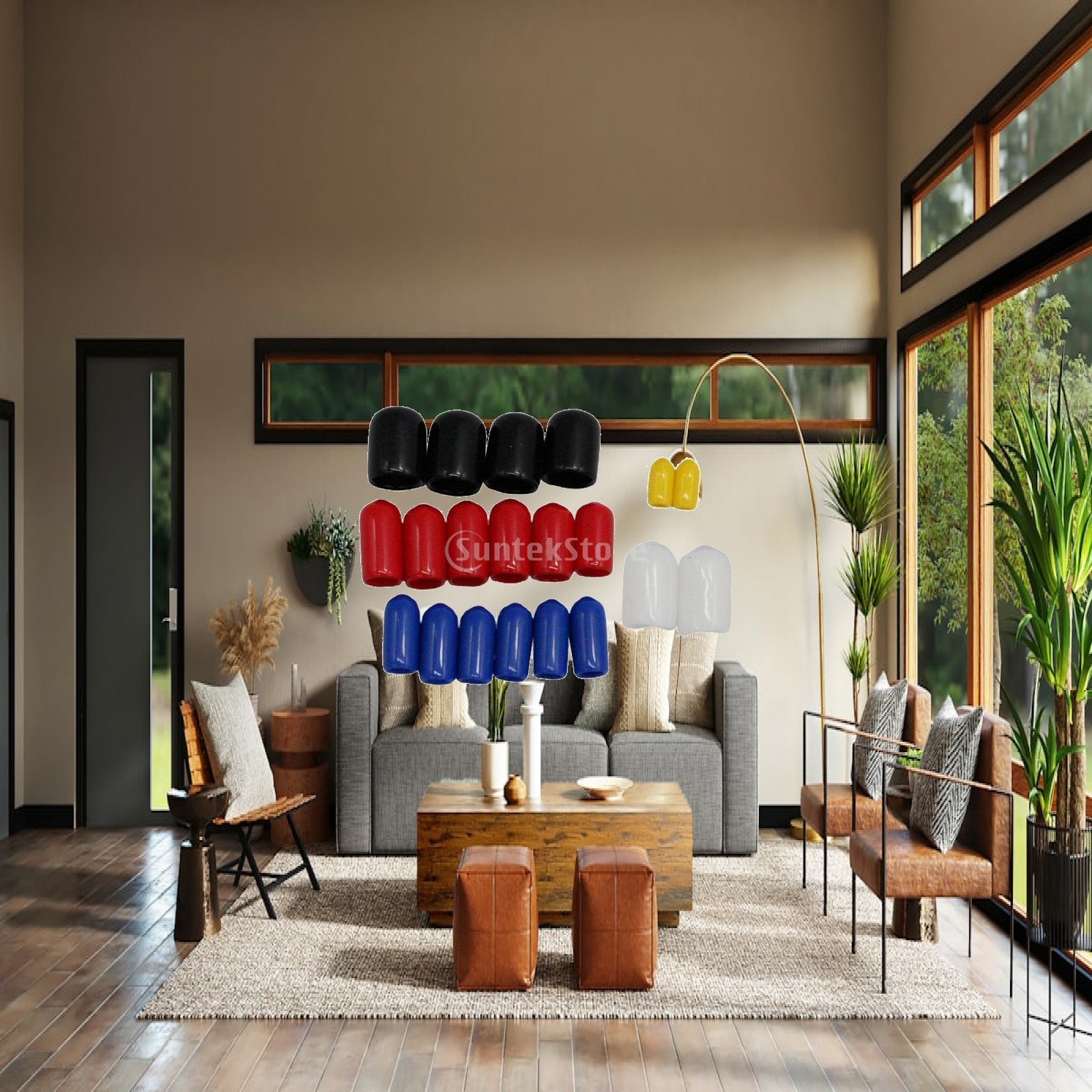 4x 20pcs Vacuum Cap Assort 1/8 - огляд і ціна Hose Clamp Assorted